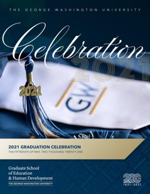 cover of 2021 GSEHD School Celebration Program