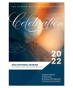 Thumbnail of the GSEHD Doctoral Graduates Ceremony program booklet cover